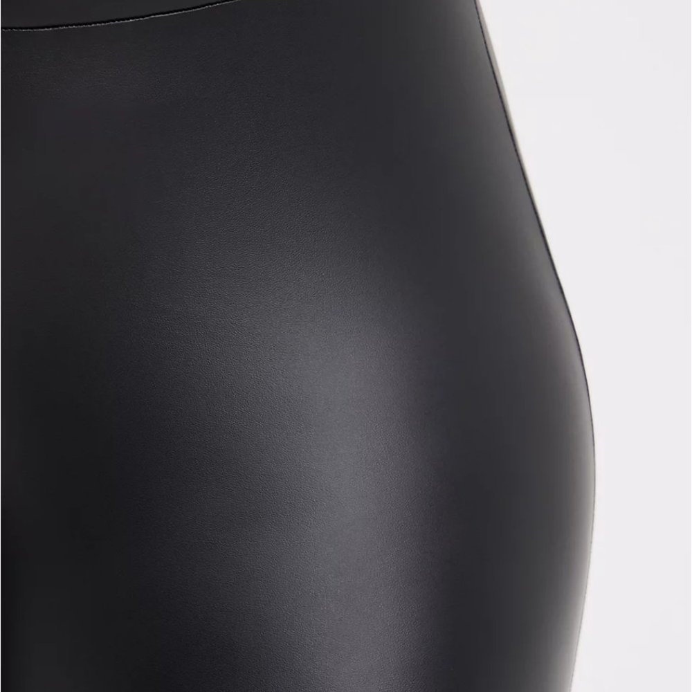 Torrid Faux Leather Black Leggings - Picture 4 of 11
